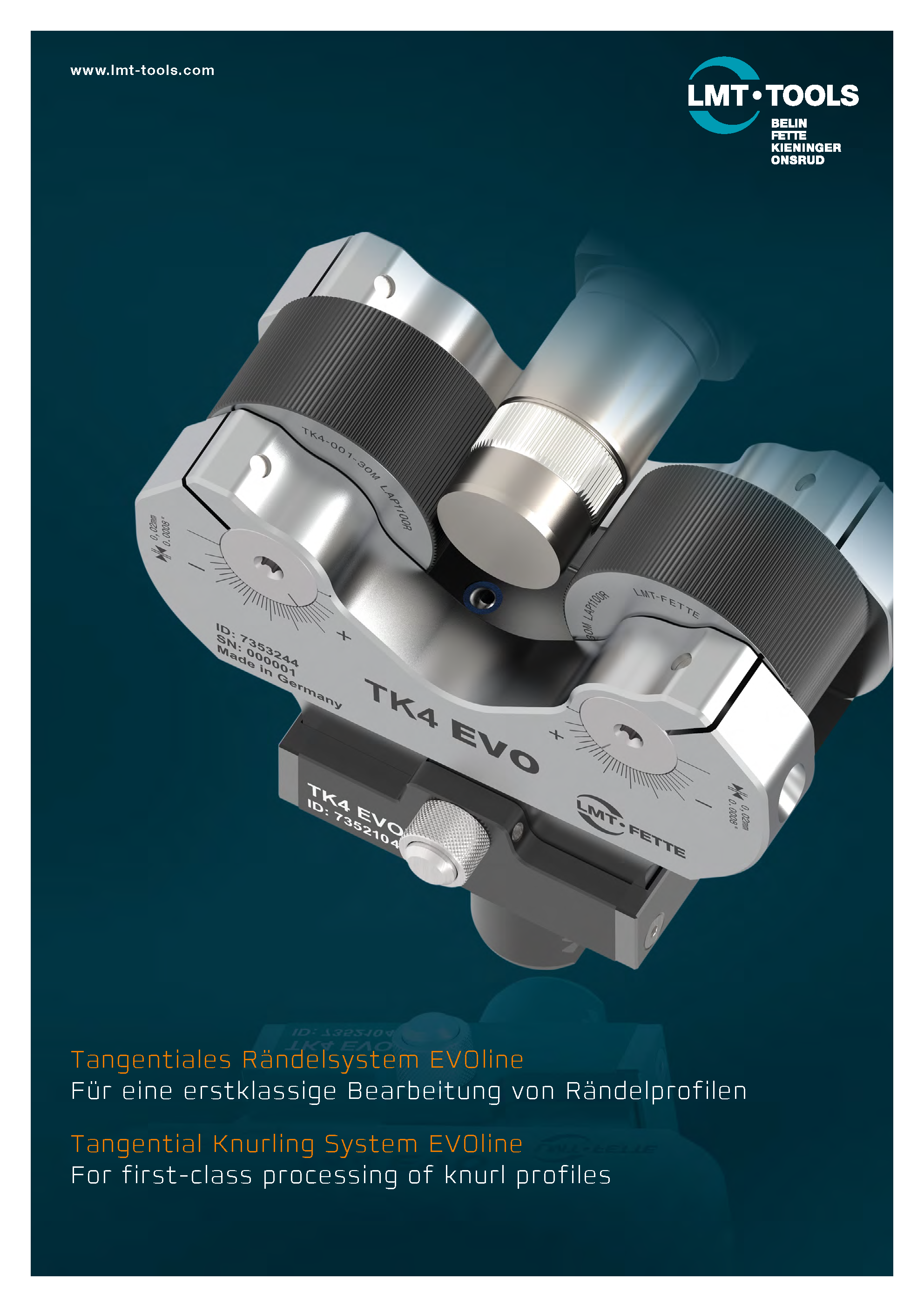 Tangential Knurling System EVOline